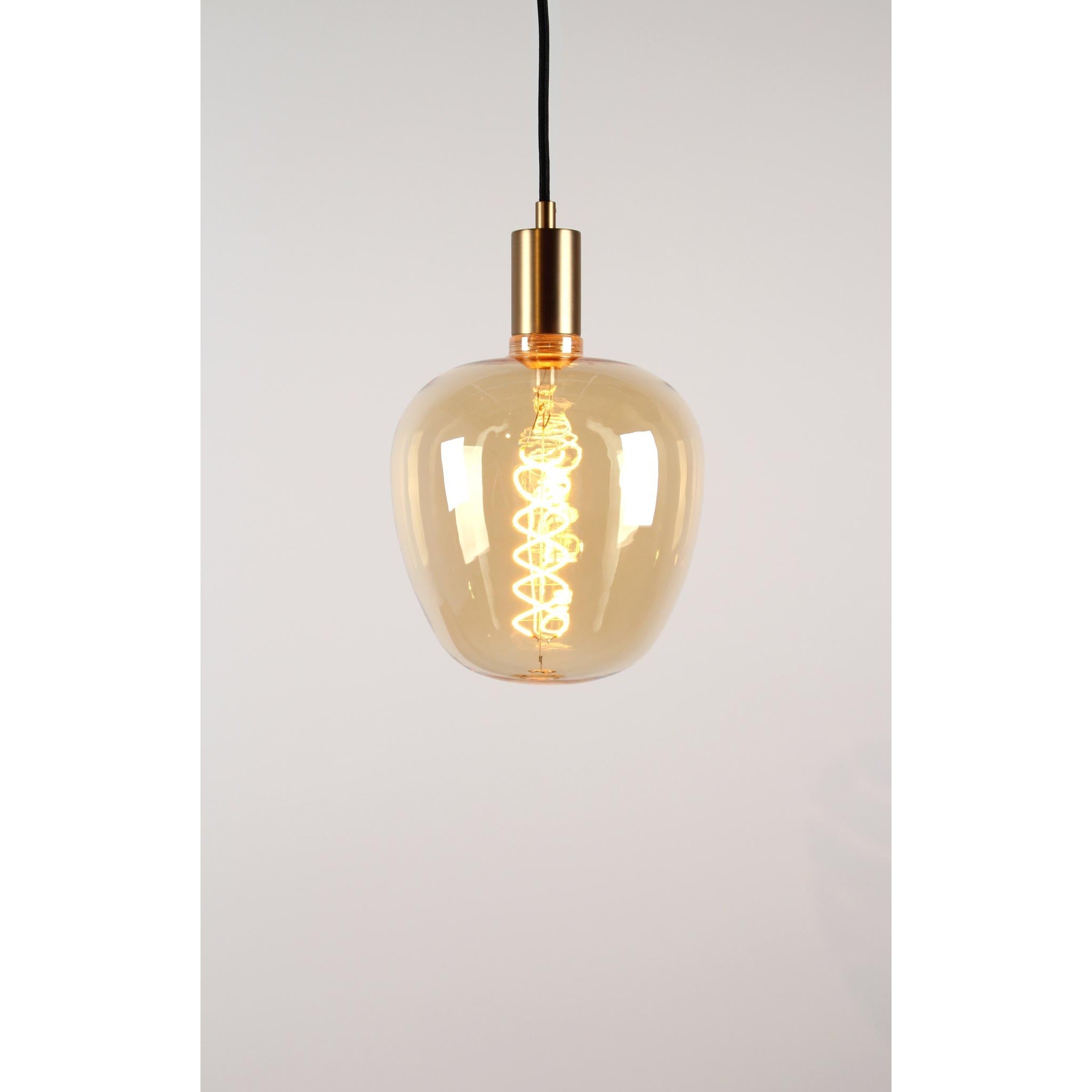 Vintlux E27 Dimmable LED Filament Lamp 4W S190 265lm 2200K - Kyodai Onixx Apple XXL Gold-LED Filament Bulbs-Yester Home