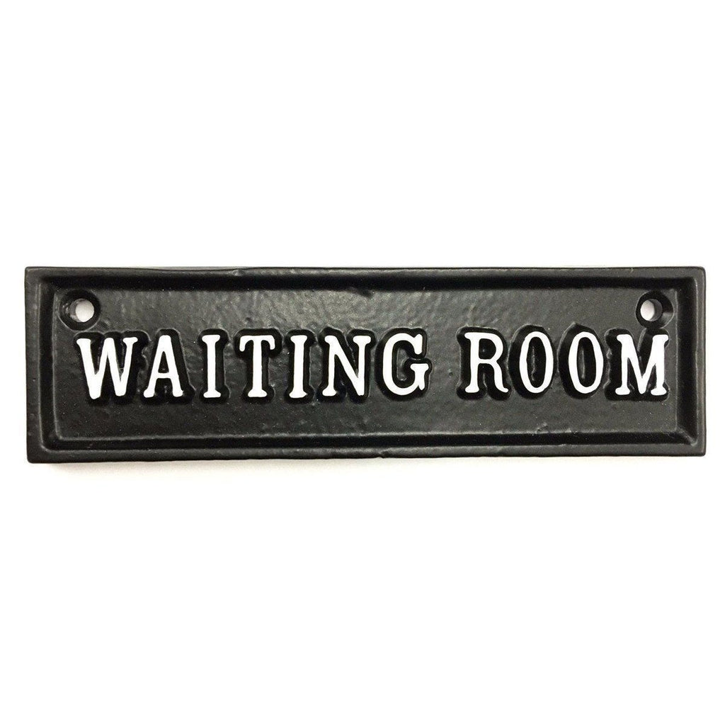 Waiting Room Sign-Room Signs-Yester Home