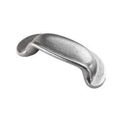 Warwick Cast Iron Cup Pull Handle-Drawer Pulls-Yester Home