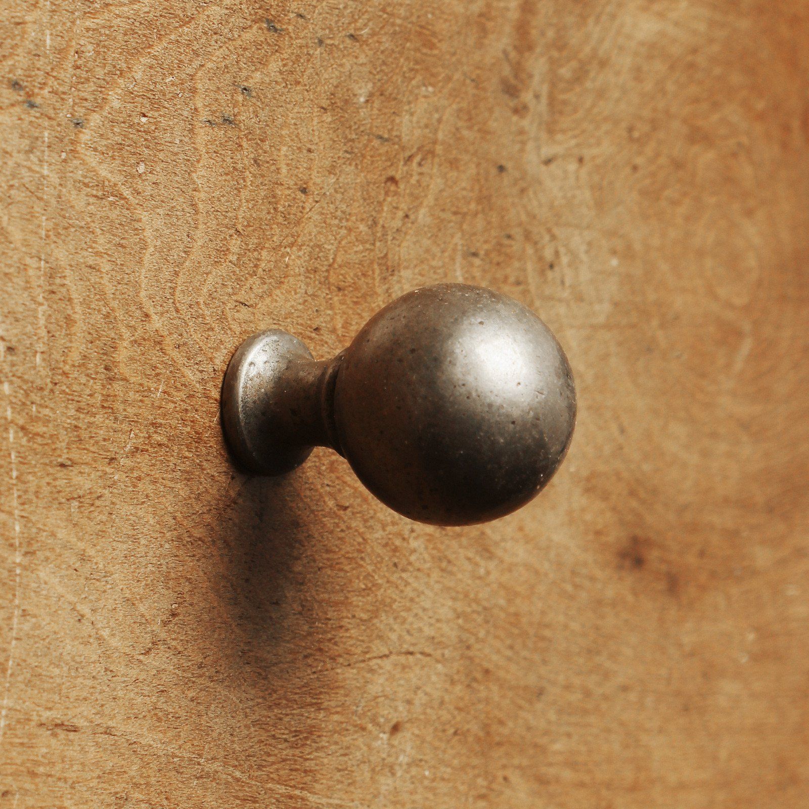 Warwick Round Cast Iron Cupboard Knob-Cabinet Knobs-Yester Home