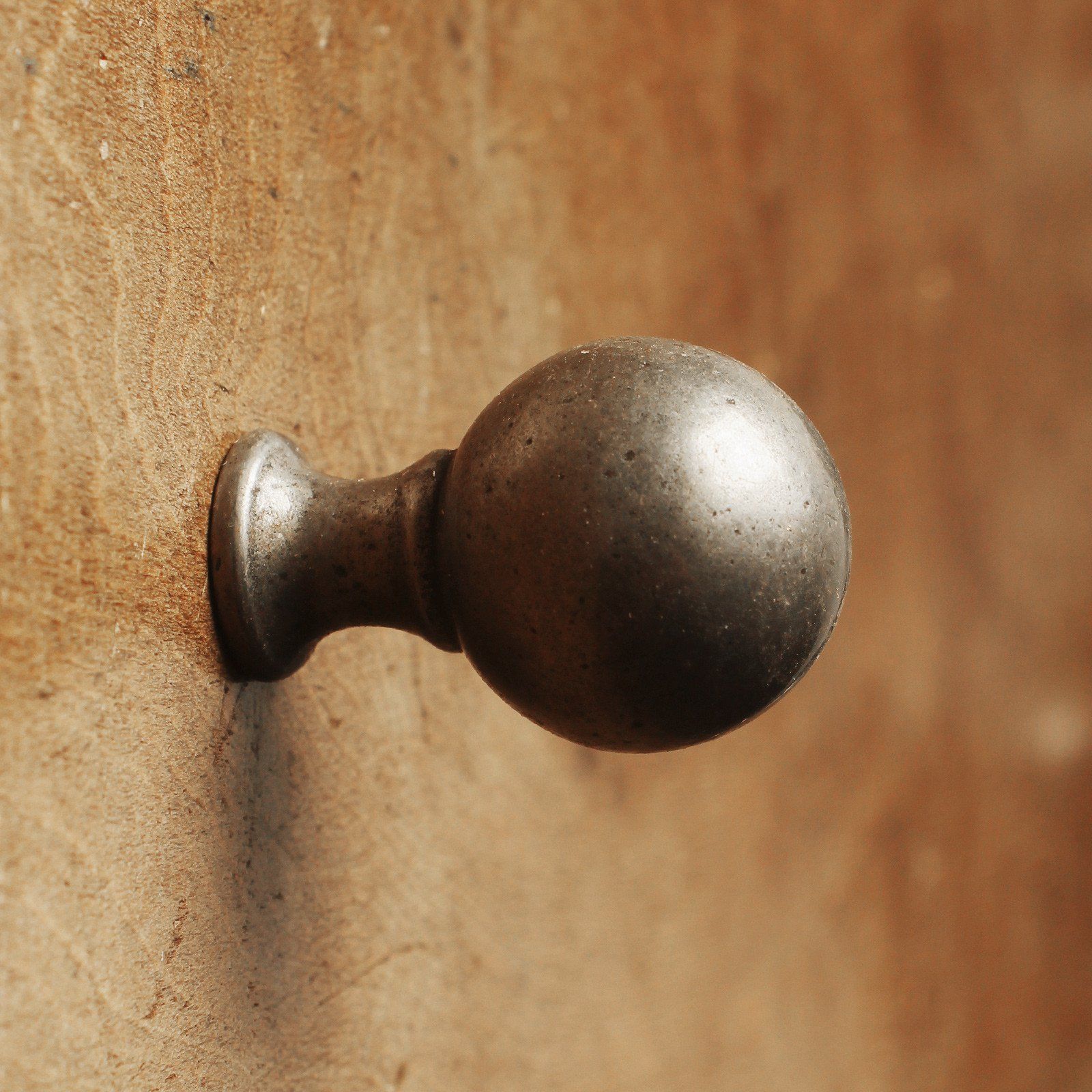 Warwick Round Cast Iron Cupboard Knob-Cabinet Knobs-Yester Home