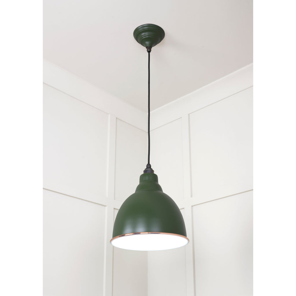 White Gloss Brindley Pendant in Heath | From The Anvil-Brindley-Yester Home