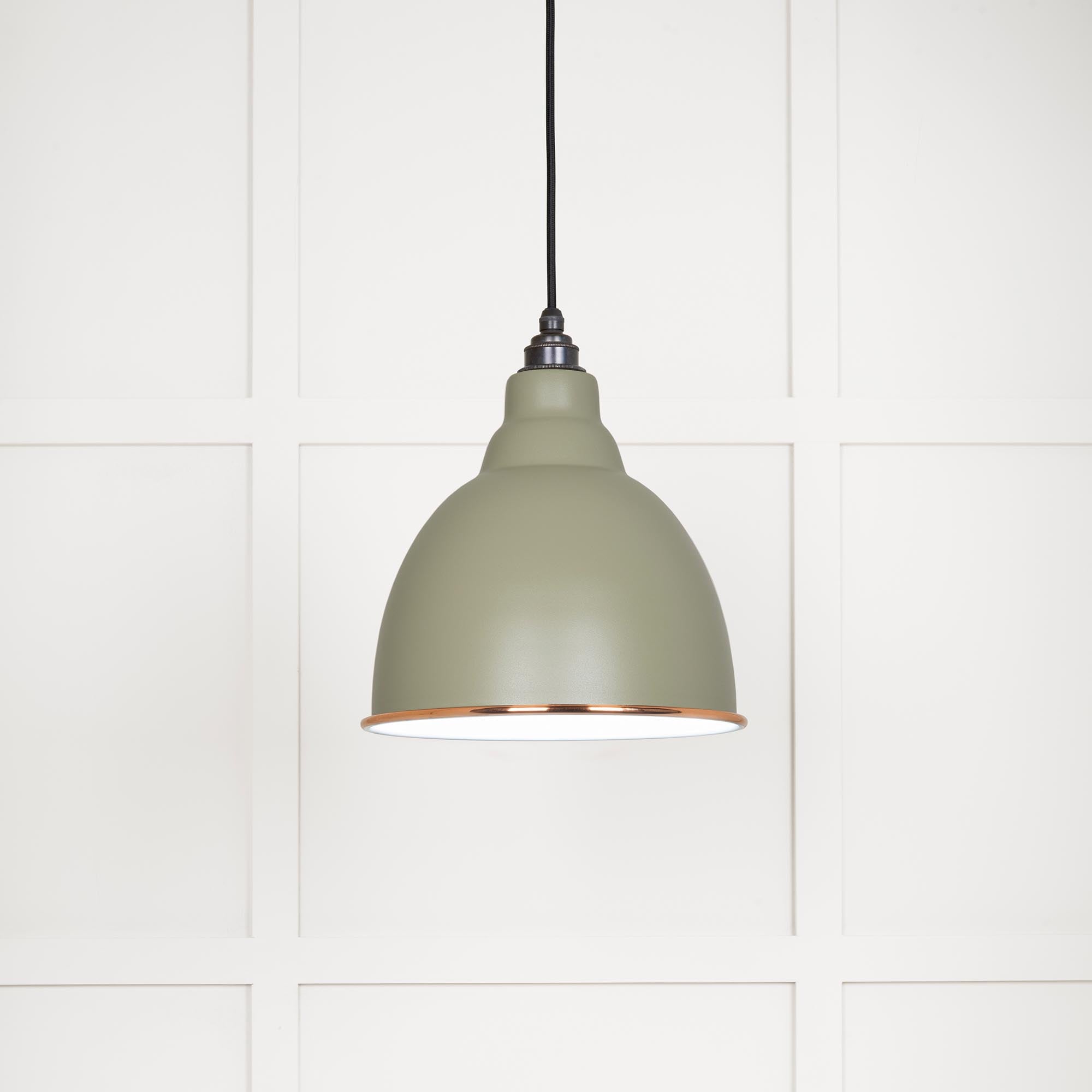 White Gloss Brindley Pendant in Tump | From The Anvil - Brindley - From The Anvil - Yester Home