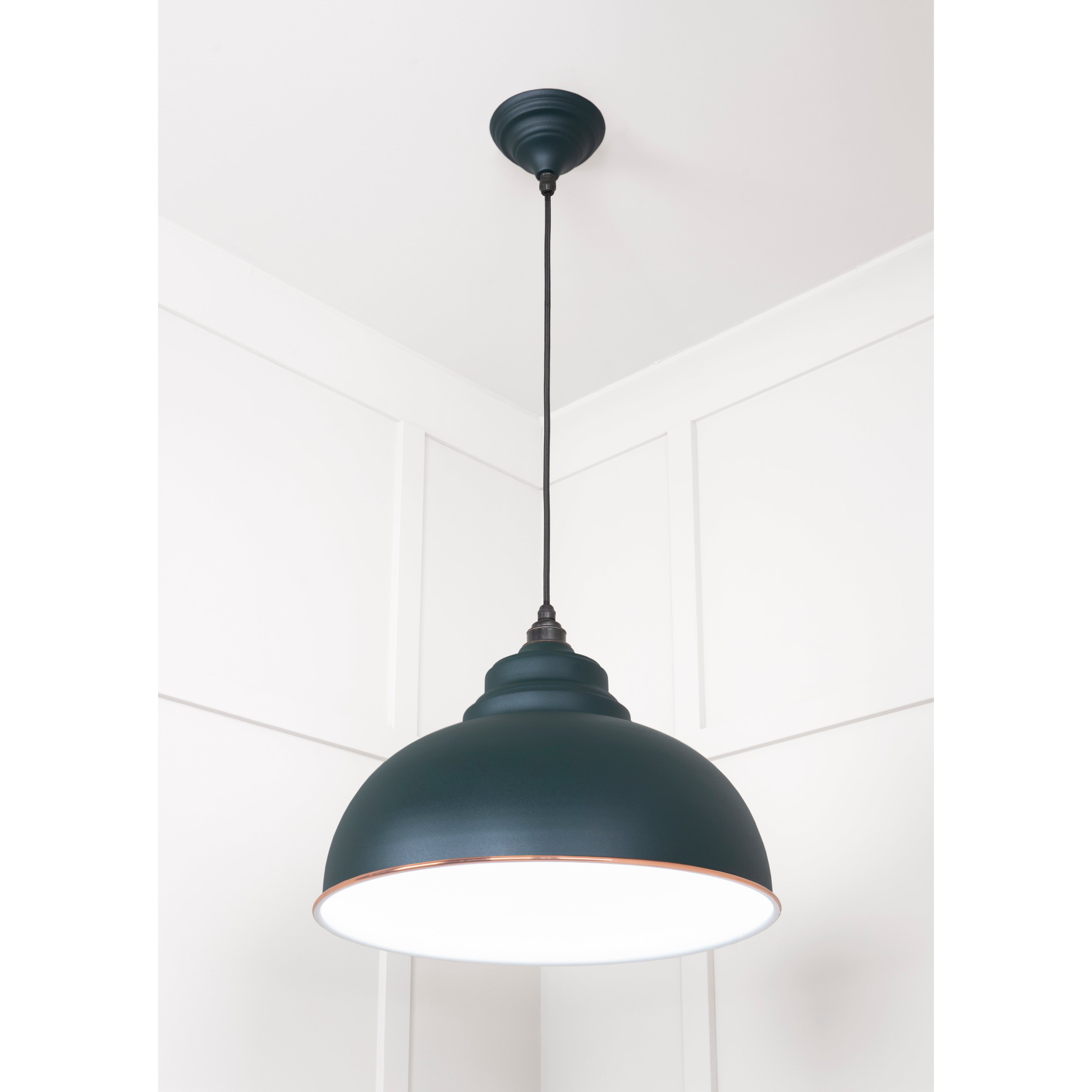 White Gloss Harborne Pendant in Dingle | From The Anvil-Harborne-Yester Home