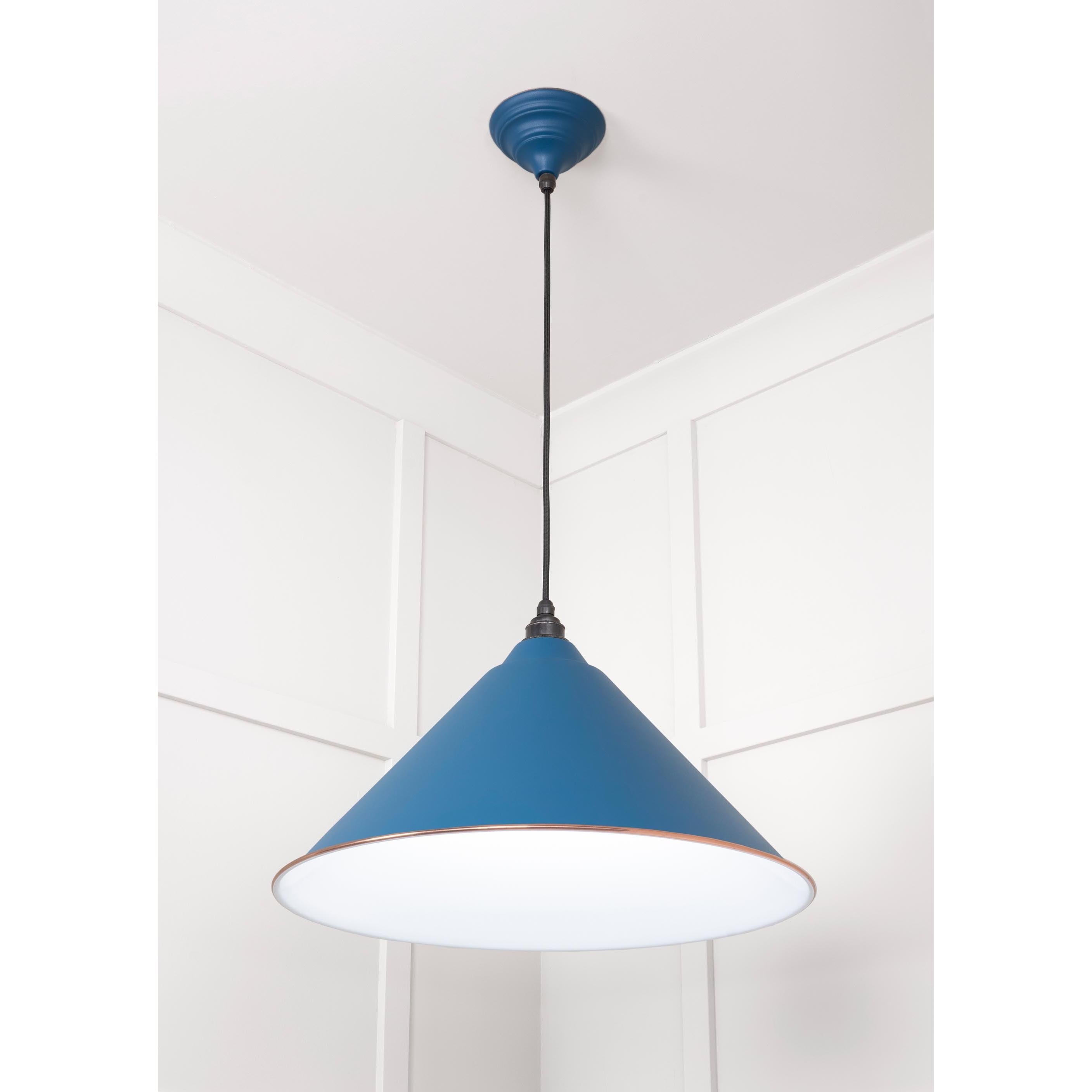 White Gloss Hockley Pendant in Upstream | From The Anvil - Hockley - From The Anvil - Yester Home
