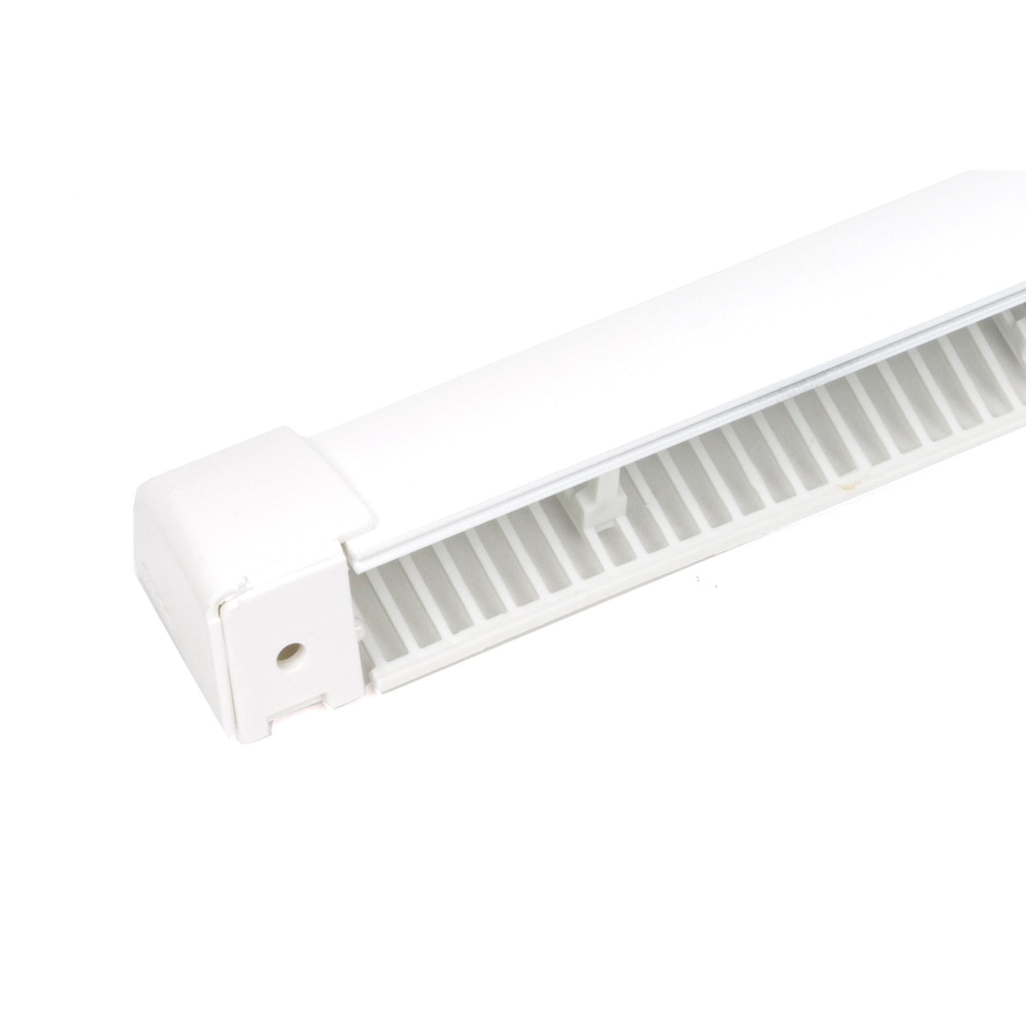 White HF Canopy 303mm x 24mm | From The Anvil - Window Ventilation - From The Anvil - Yester Home