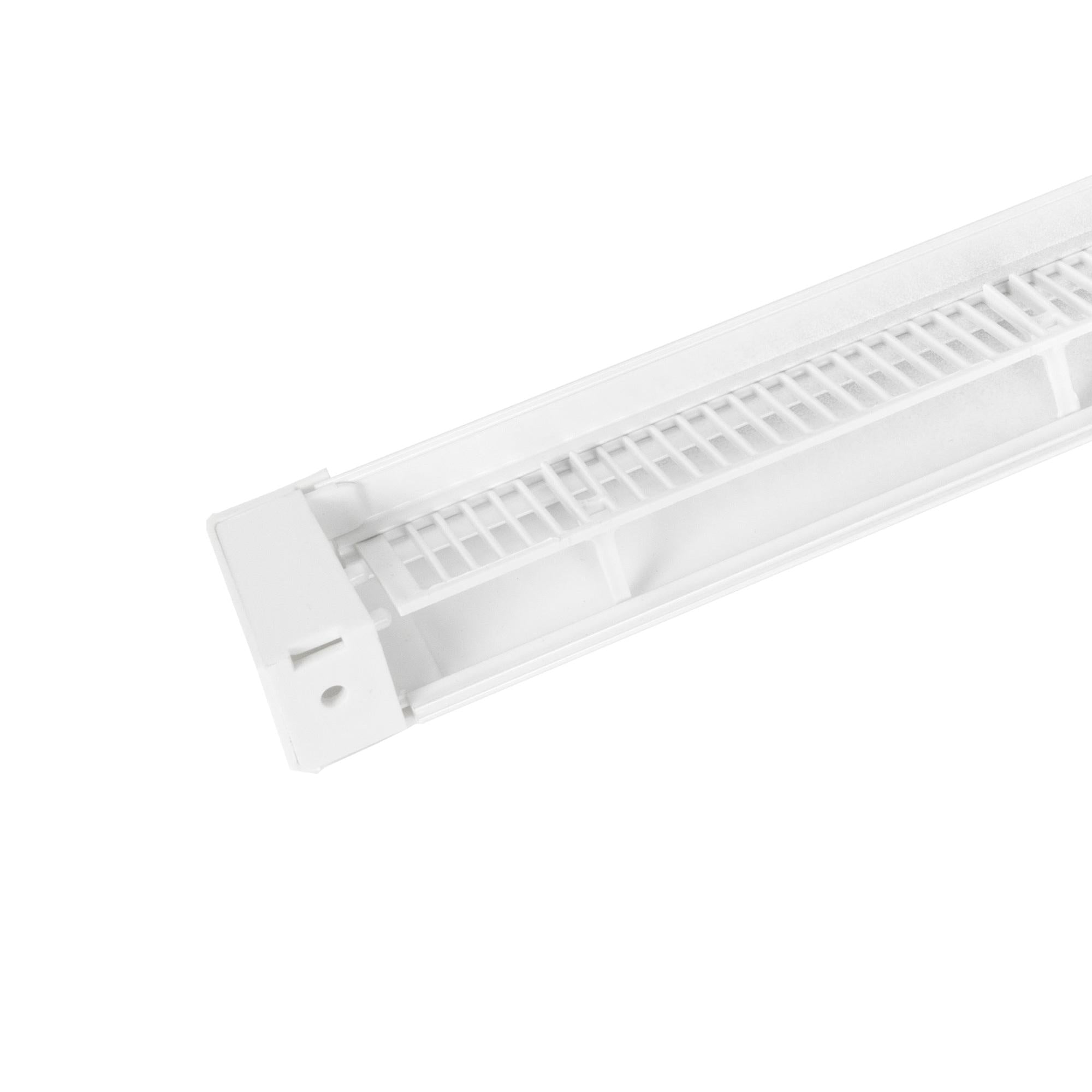 White HF Canopy 441mm x 24mm | From The Anvil - Window Ventilation - From The Anvil - Yester Home
