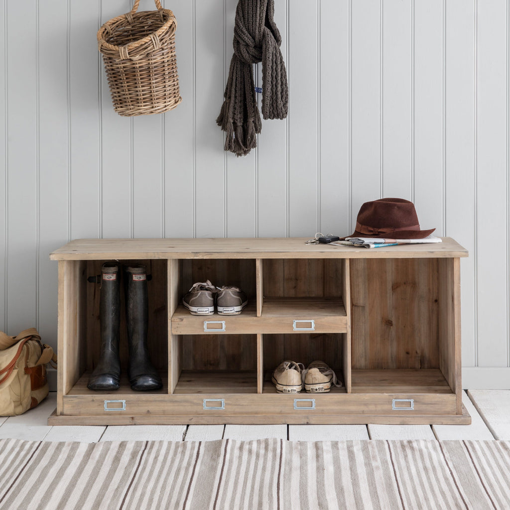 Wooden Chedworth Welly Locker-Boot & Shoe Storage-Yester Home