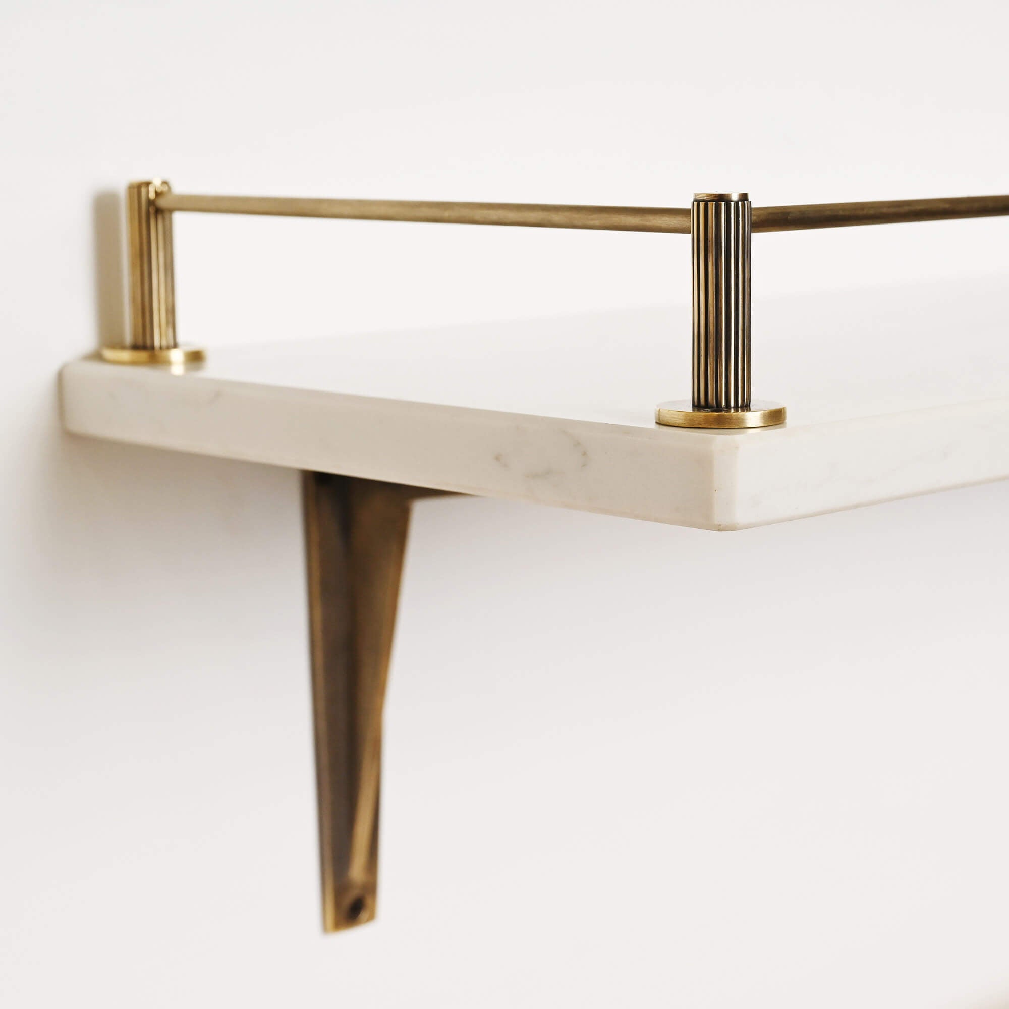 Claverley Gallery Shelf Rail | Aged Brass - Gallery Rails - Yester Home - Yester Home