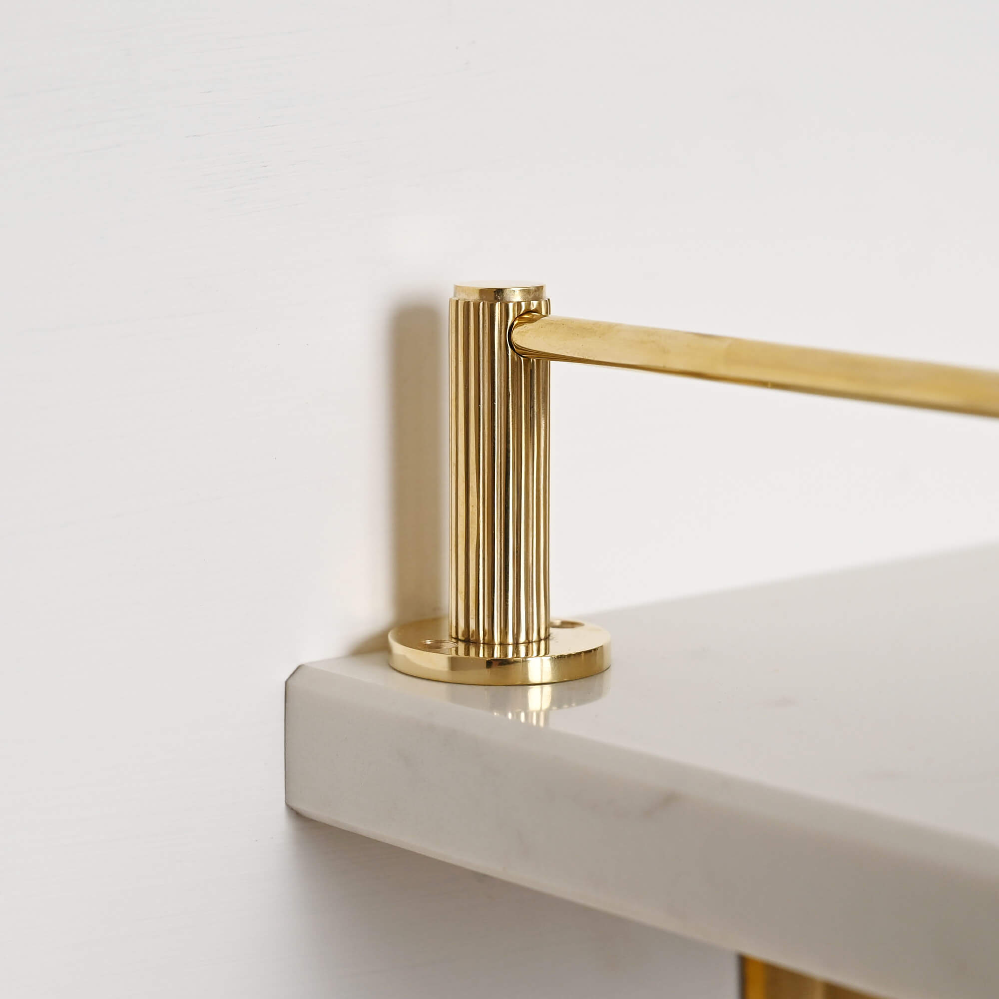 Claverley Gallery Shelf Rail | Polished Brass - Gallery Rails - Yester Home - Yester Home