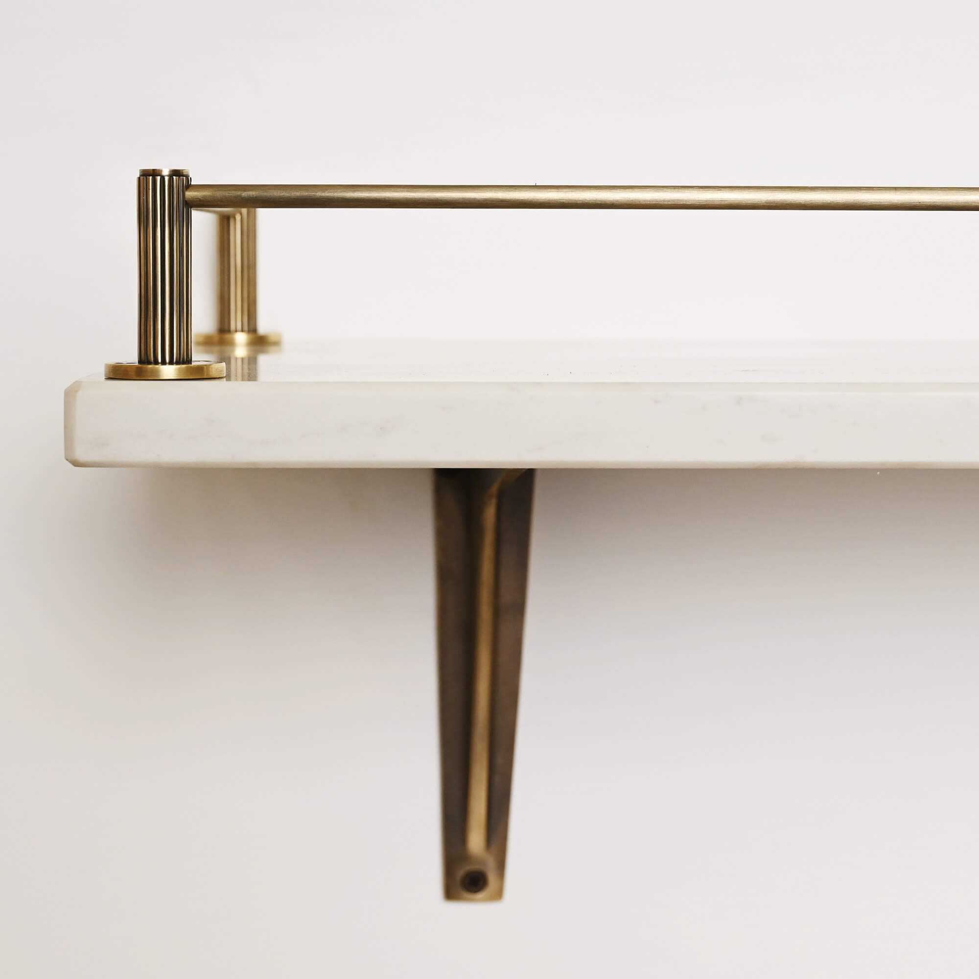 Claverley Gallery Shelf Rail | Aged Brass - Gallery Rails - Yester Home - Yester Home