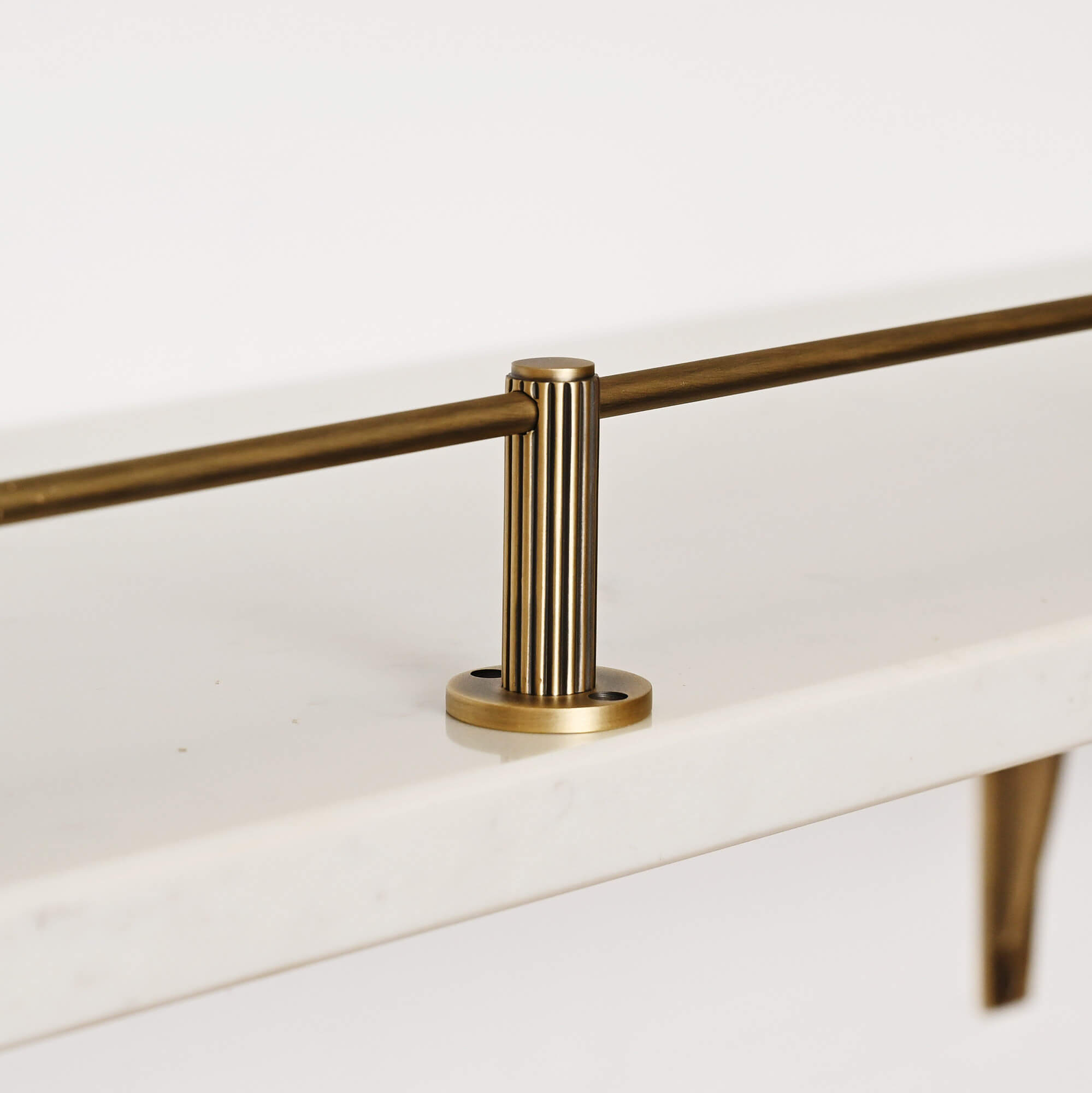 Claverley Gallery Shelf Rail | Aged Brushed Brass - Gallery Rails - Yester Home - Yester Home
