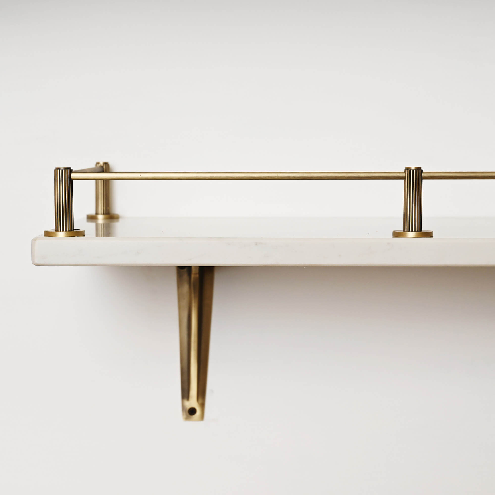 Claverley Gallery Shelf Rail | Aged Brushed Brass - Gallery Rails - Yester Home - Yester Home