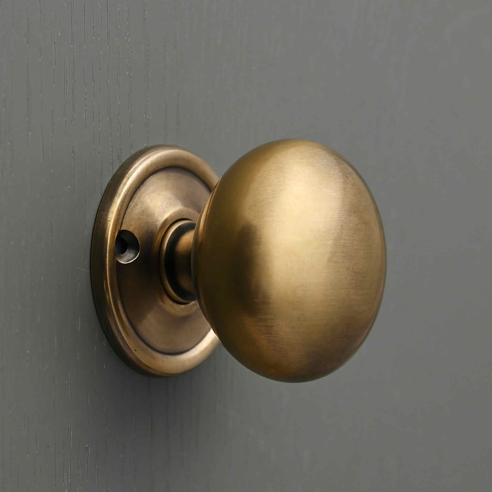 Polished Brass Mushroom Mortice/Rim Knob Set - Mortice Knobs - Yester Home - Yester Home