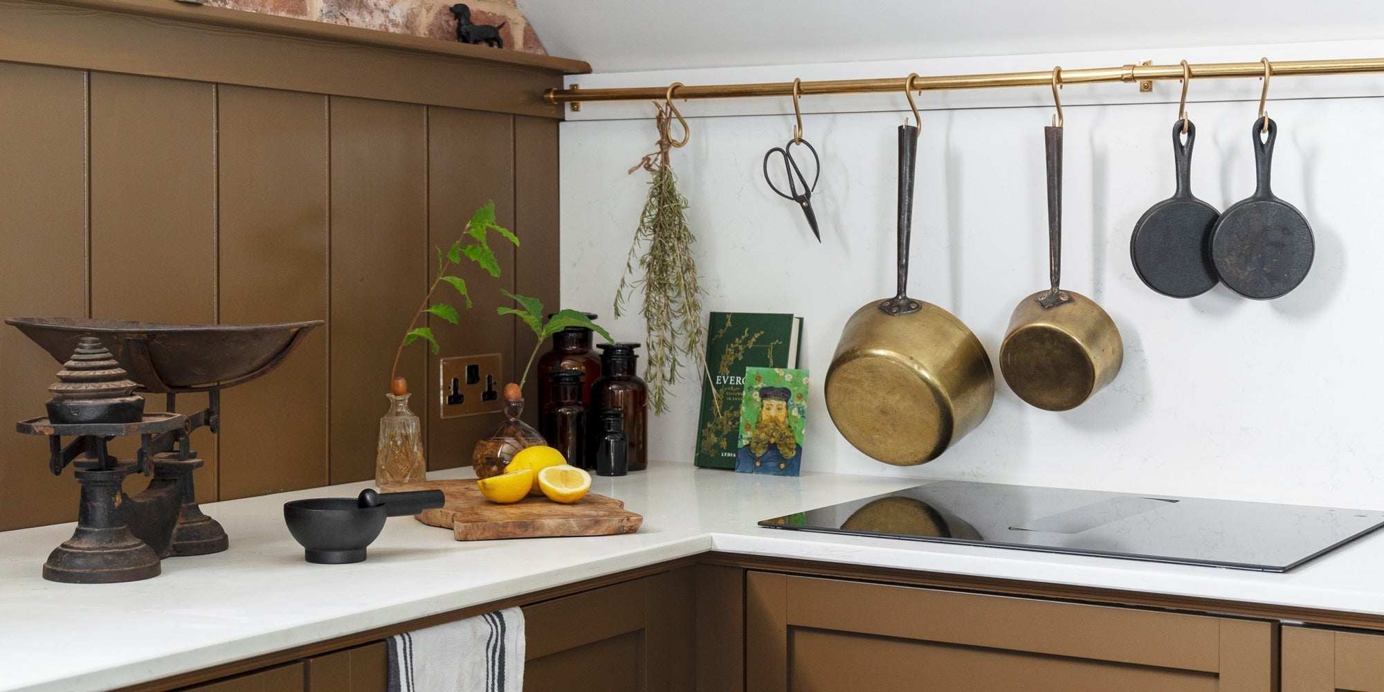Brass Hanging Rails