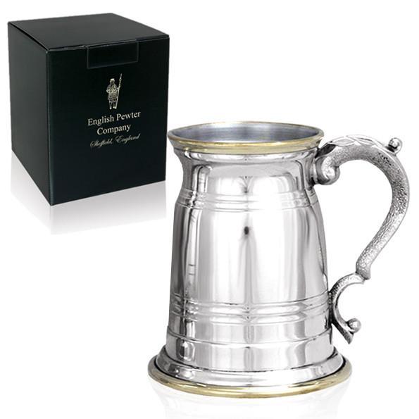 1 Pint Old London Pewter Tankard-Tankards-Yester Home