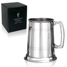 1 Pint Pewter Tankard Glass Base-Tankards-Yester Home