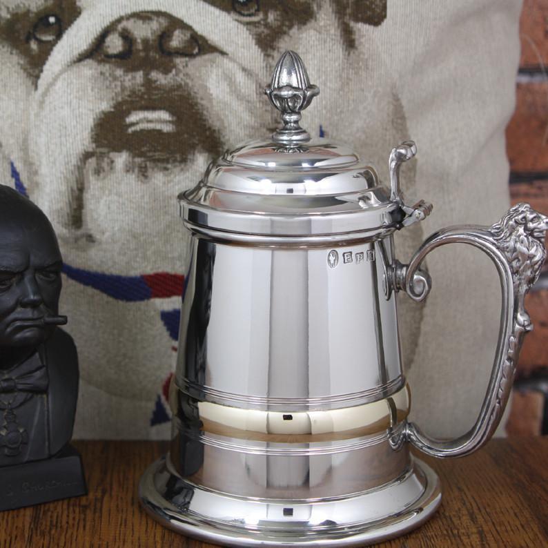 1 Pint Pewter Tankard-Tankards-Yester Home