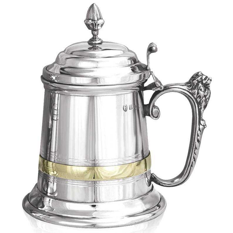 1 Pint Pewter Tankard-Tankards-Yester Home