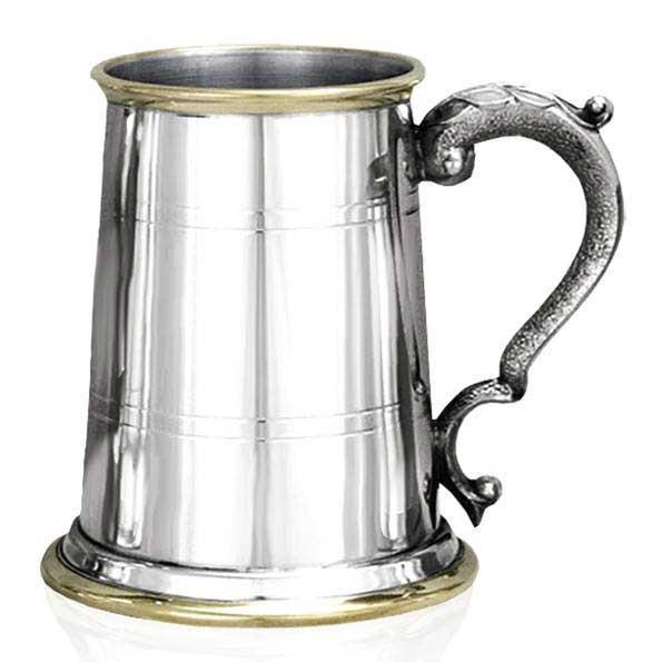 1 Pint Pewter Tankard-Tankards-Yester Home
