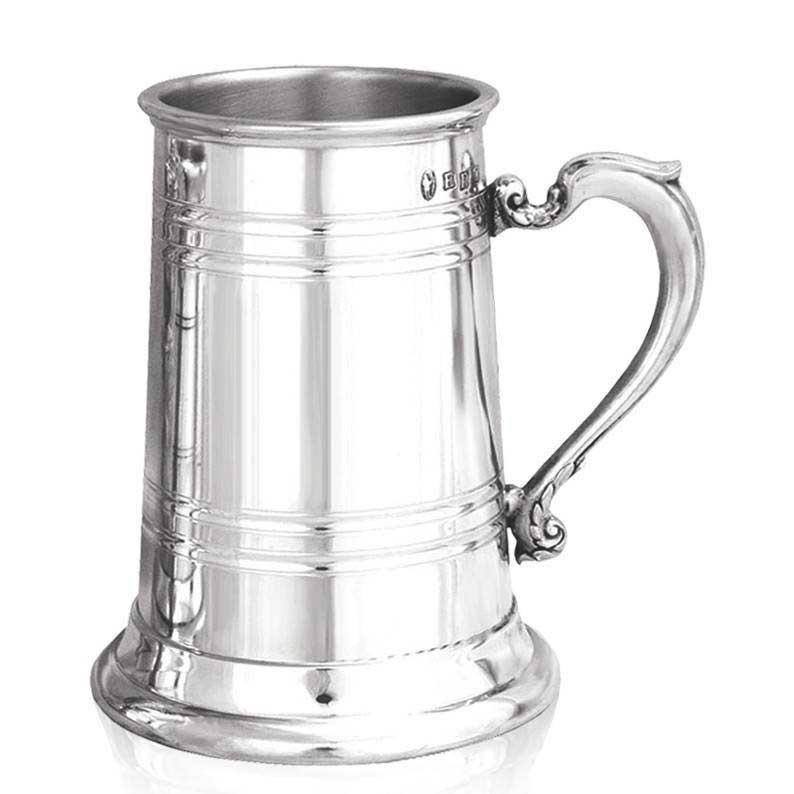 1 Pint Pewter Tankard-Tankards-Yester Home