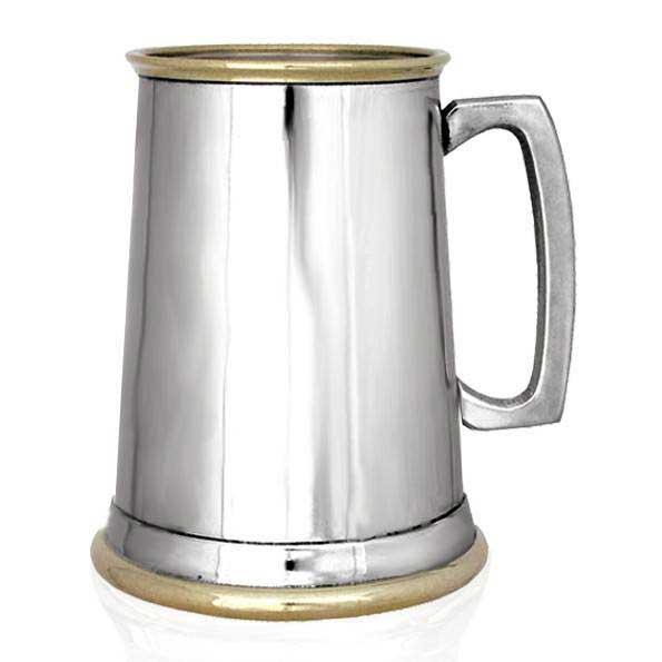 1 Pint Pewter Tankard-Tankards-Yester Home