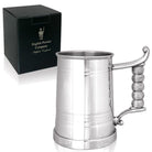 1 Pint Pewter Worcester Rope Tankard-Tankards-Yester Home