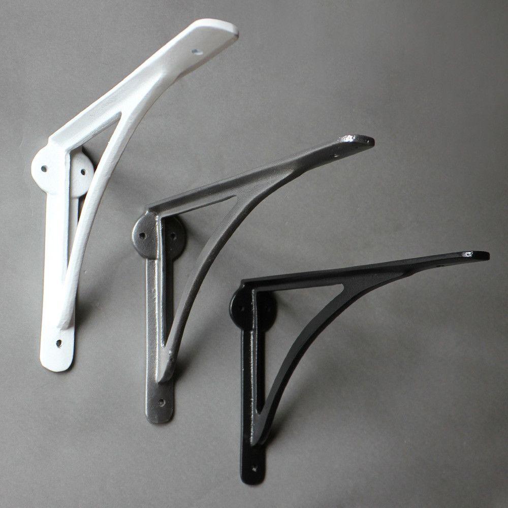 10 Inch Ironbridge Cast Iron Shelf Bracket-9 - 10" Shelf Brackets-Yester Home
