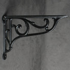 10 Inch Victorian Scroll Cast Iron Shelf Bracket-9 - 10" Shelf Brackets-Yester Home