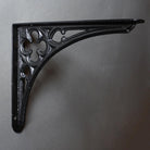 10 x 12 Inch Gothic Cast Iron Shelf Bracket-11 - 12" Brackets-Yester Home