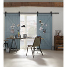 100kg Black Sliding Door Hardware Kit (2m Track) | From The Anvil-Sliding Door Hardware-Yester Home