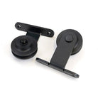 100kg Black (Top Mount) Sliding Door Hardware Kit (2m Track) | From The Anvil - Sliding Door Hardware - From The Anvil - Yester Home
