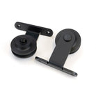100kg Black (Top Mount) Sliding Door Hardware Kit (2m Track) | From The Anvil - Sliding Door Hardware - From The Anvil - Yester Home