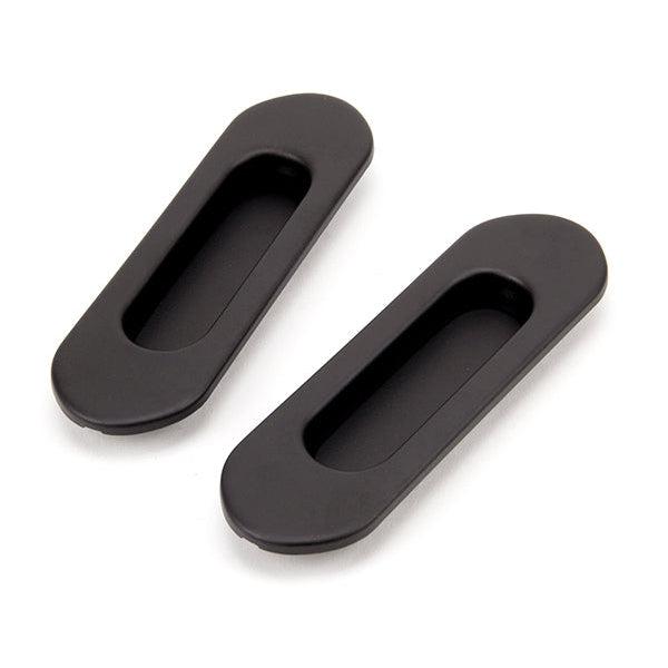 100kg Black (Top Mount) Sliding Door Hardware Kit (2m Track) | From The Anvil-Sliding Door Hardware-Yester Home