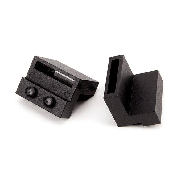 100kg Black (Top Mount) Sliding Door Hardware Kit (2m Track) | From The Anvil-Sliding Door Hardware-Yester Home