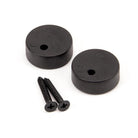 100kg Black (Top Mount) Sliding Door Hardware Kit (2m Track) | From The Anvil-Sliding Door Hardware-Yester Home