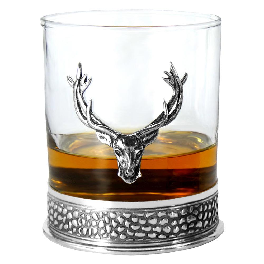 11oz Regal Stag Single Tumbler - Tumblers - English Pewter Company - Yester Home