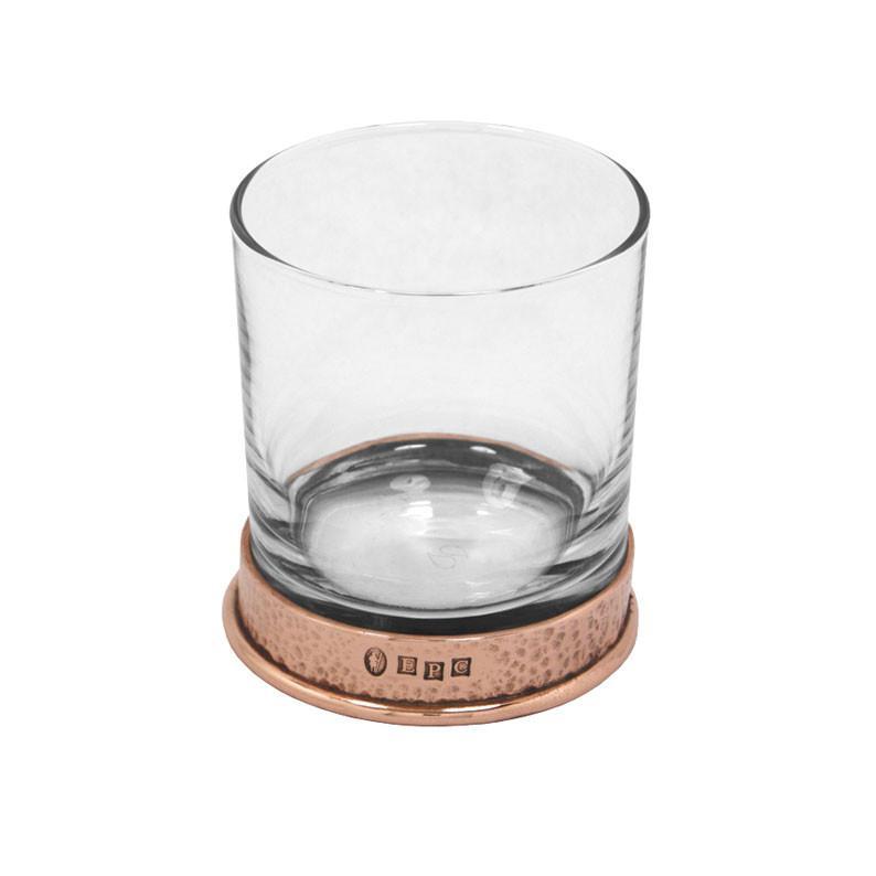 11oz Single Hammered Rose Pewter Tumbler-Tumblers-Yester Home