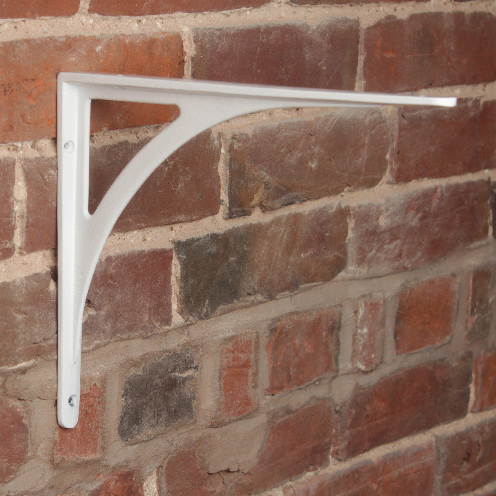 12 x 10 Inch Ironbridge Cast Iron Shelf Bracket-11 - 12" Brackets-Yester Home