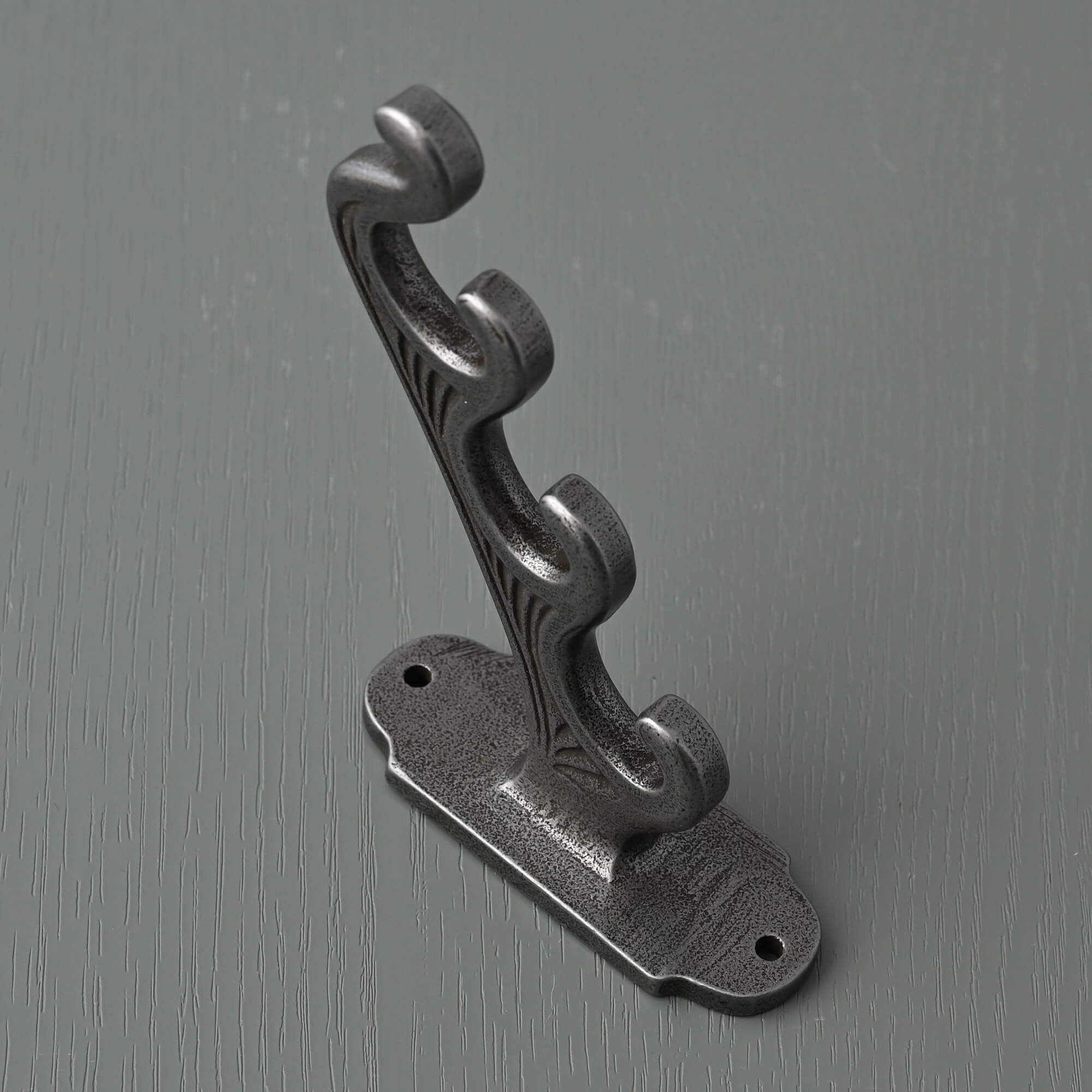 4 Hook Cast Iron Hat & Coat Hook - Coat Hooks - Yester Home - Yester Home