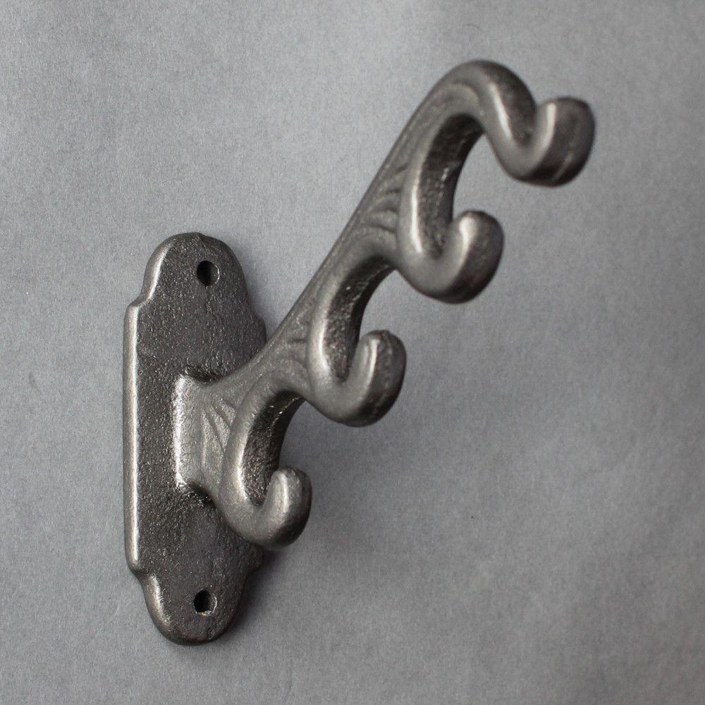 Cast iron hat hooks deals