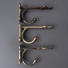 4 Inch Chiltern Brass Shelf Bracket-4 - 6" Shelf Brackets-Yester Home