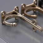 4 Inch Chiltern Brass Shelf Bracket-4 - 6" Shelf Brackets-Yester Home