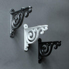 4 Inch Edwardian Cast Iron Shelf Bracket-4 - 6" Shelf Brackets-Yester Home