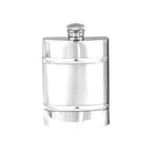 4oz Banded Pewter Hip Flask-Hip Flasks - Pewter-Yester Home