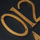 5" Cast Brass House Numbers-House Numbers-Yester Home