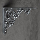 5 x 4 Inch Art Nouveau Cast Iron Shelf Bracket-4 - 6" Shelf Brackets-Yester Home