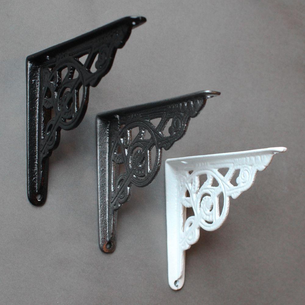 5 x 4 Inch Kenrick Cast Iron Shelf Bracket-4 - 6" Shelf Brackets-Yester Home