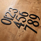 6" Black Cast Iron House Numbers - House Numbers - Stone The Crows - Yester Home