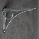 6 Inch Circle Cast Iron Shelf Bracket-4 - 6" Shelf Brackets-Yester Home